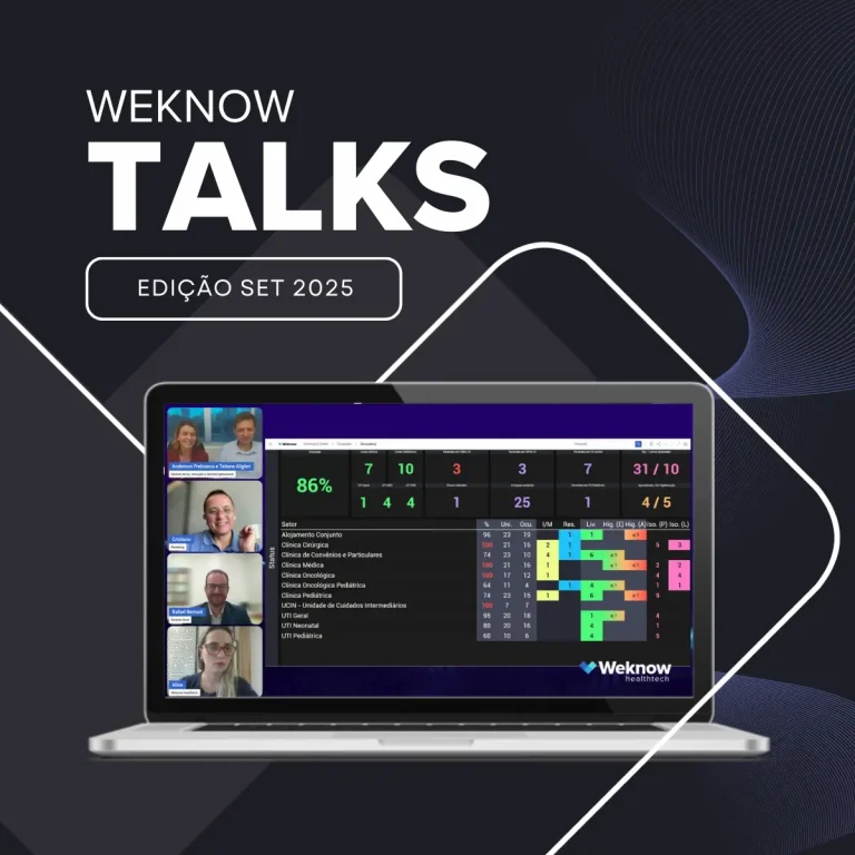 WEKNOW TALKS Indicadores Hospitalares_ Por que Implantar um Command Center