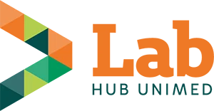 Logo Unimed Lab Hub_Parceria Weknow